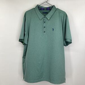 Men's William Murray Golf Polo‎ XL green